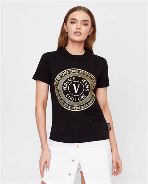 t-shirt versace damski